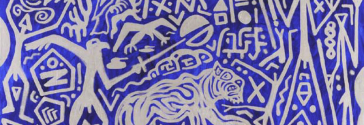 A. R. Penck, "Irrationale Welt" (2005)