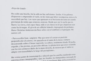 Construir com escriure o escriure com construir - Centro Cultural de España en Guatemala - Anna Dot. Foto: José Oquendo.